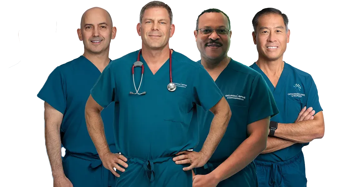Team of doctors at GA Spine & Ortho
