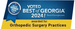 Voted Georgia's Best 2024 - Orthopedic Surgery Practice